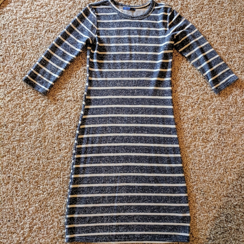 ModCloth Striped Bodycon Dress
